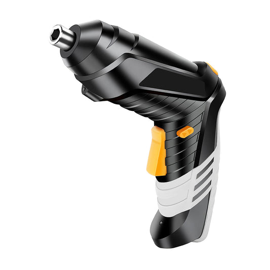 Cordless Electric Screwdriver Set with Adjustable Handle and Bits