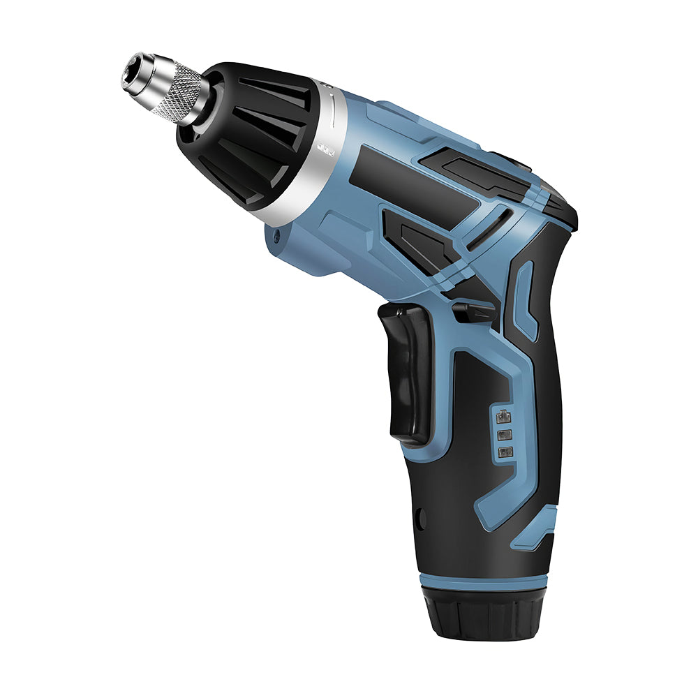 Cordless Electric Screwdriver 4V Rechargeable with LED and 11 Bits